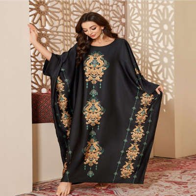 جلابية نسائية بتصميم الخفاش وعدة خيارات