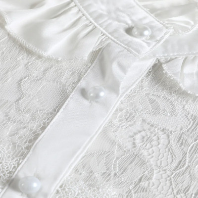 بلوزة دانتيل نسائية مميزة بتصميم فاخر