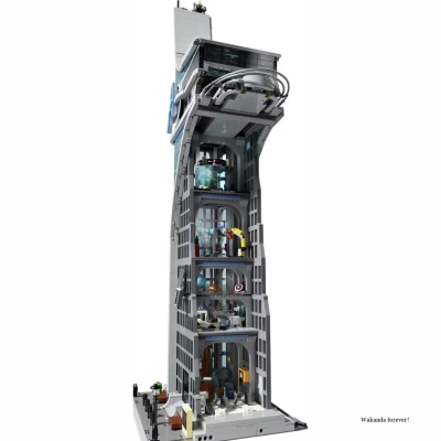 2025 جديد 5000 + قطعة برج الفيلم بطل تجميع العمارة...