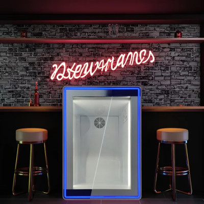 ثلاجة تجارية عصرية، ثلاجة عرض بباب واحد، ثلاجة عرض...