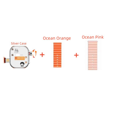 ساعة ذكية مع كاميرا دوارة ، ساعة ذكية 4G ، نظام أن...