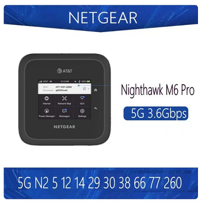 جهاز توجيه WiFi غير مقفل Netgear-Nighthawk MR6500...