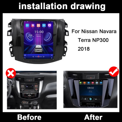 أندرويد 16 السيارات لنيسان نافارا تيرا NP300 2018...