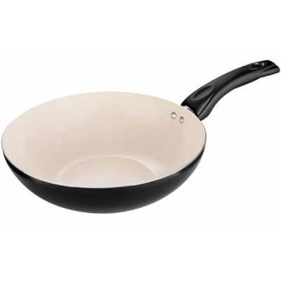 وعاء لمارت سيراميك 28 سم عميق اسود