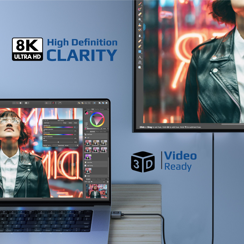 جديدنا الكابل الأقوى HDMI™ 2.1 عالي السرعة بدقة 8K...