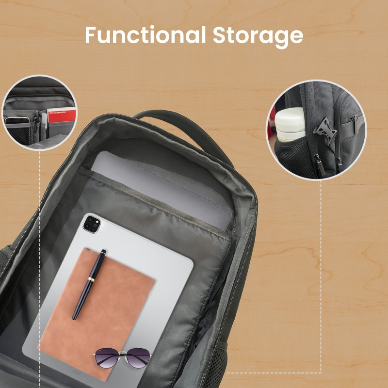 حقيبة الظهر للكمبيوتر المحمول تمزج بسلاسة بين التص...