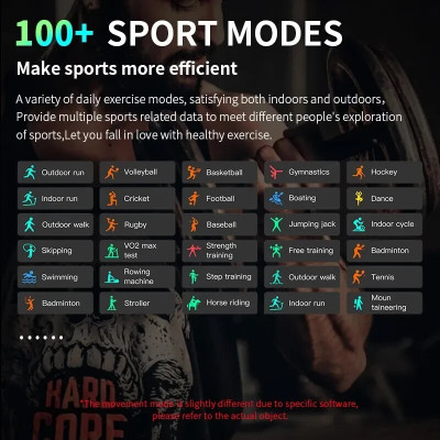 2025 Watch 9 Smart Watch Men Body Temperature BT C...