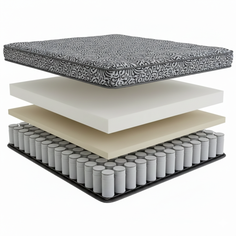 مرتبة هوتيل سليب بفخامة الفنادق مقاس 180x200 سم