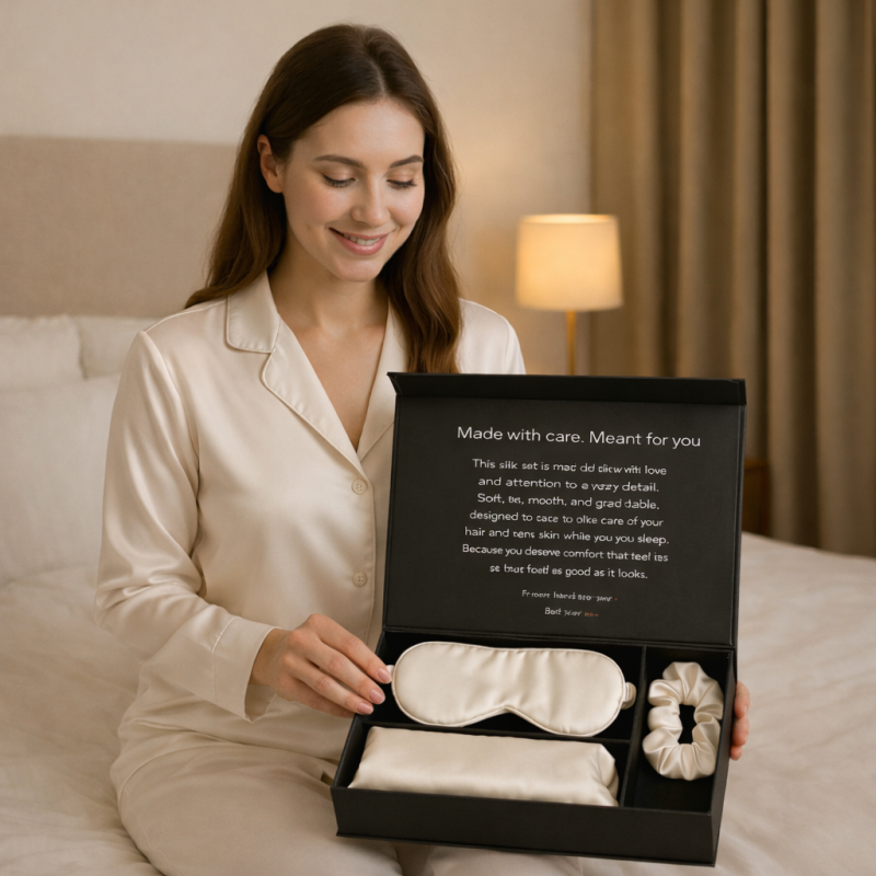 طقم النوم الحريري