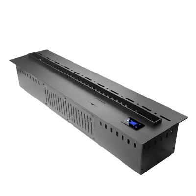 مدفأة رذاذ ثلاثية الأبعاد مع لهب بخاري ملون ECO دي...