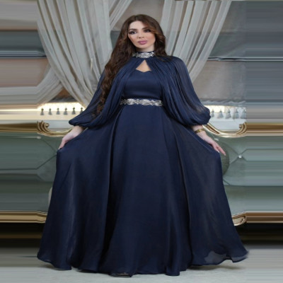 فستان حريمي حريري مسلم للحفلات ، عباية ، دبي عباية...