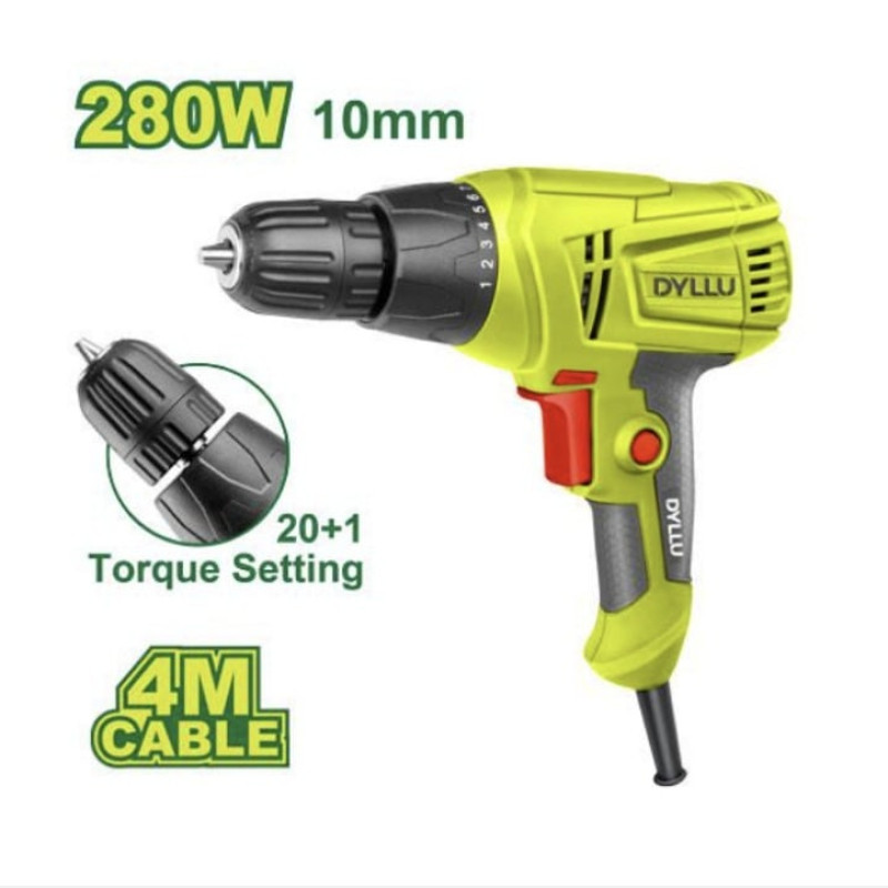 دريل مسامير سلكي 280 w