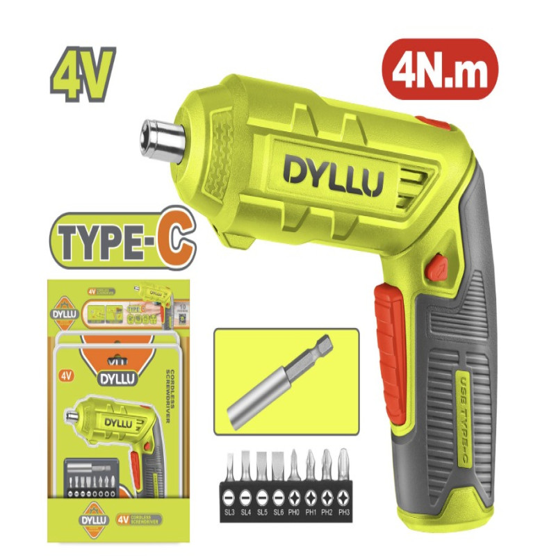 مفك مسامير شحن 4 فولت