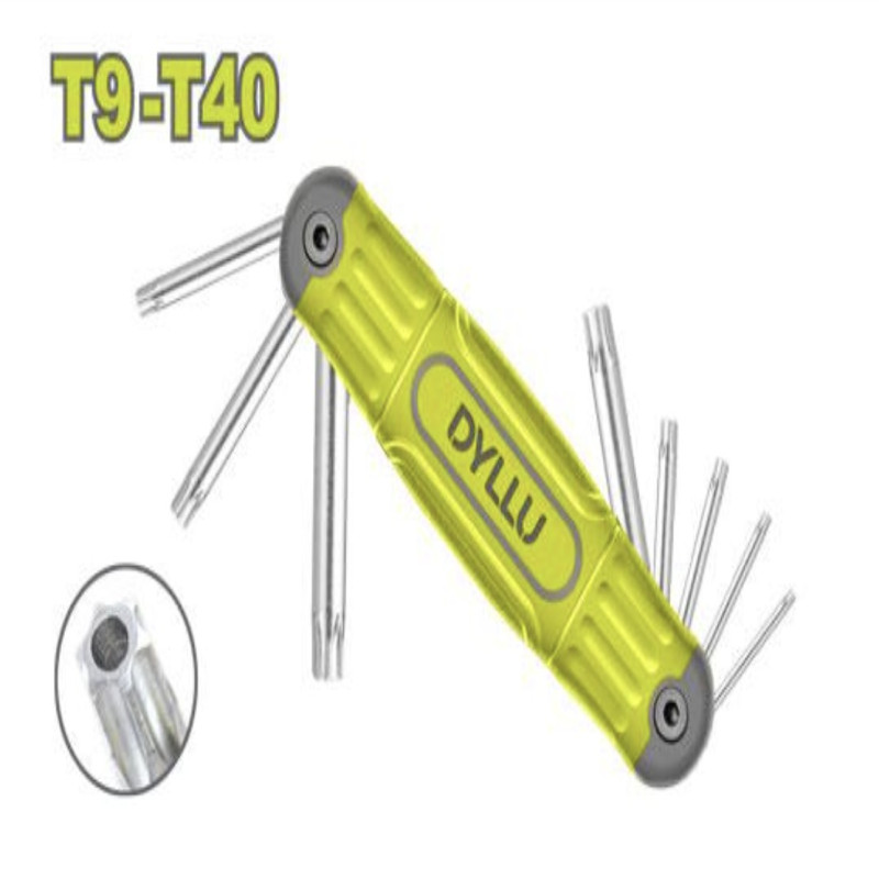 طقم مفك النكي مجمع 8 / 1.5 سداسي
