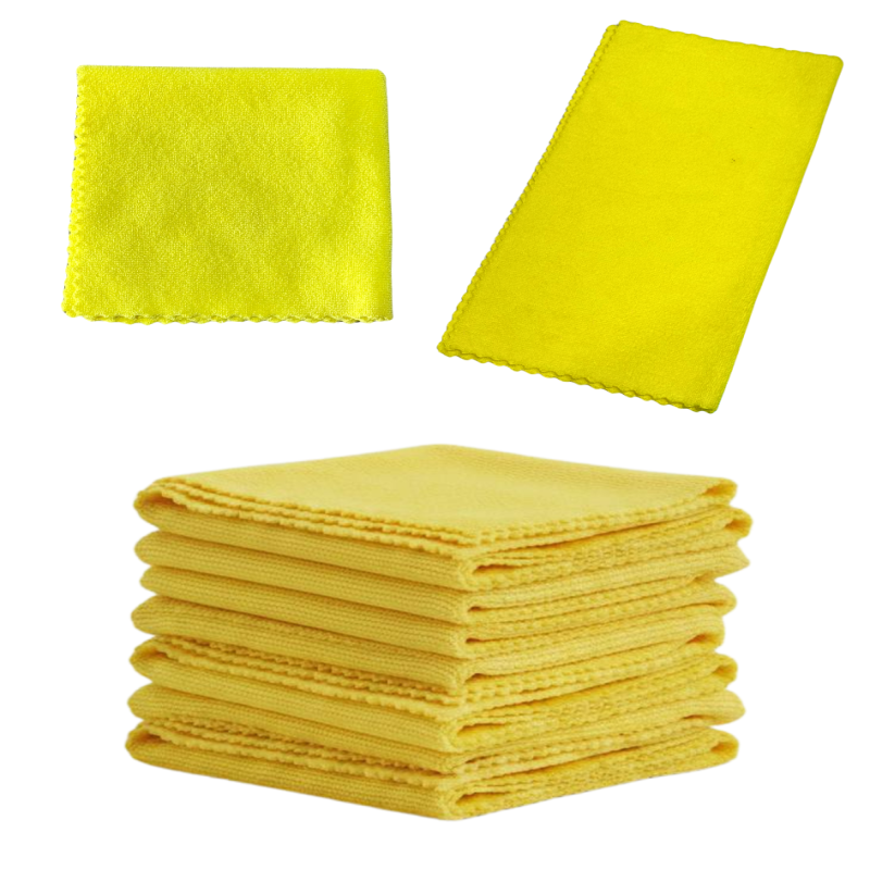 خرق مايكروفايبر اصفر 24 حبة