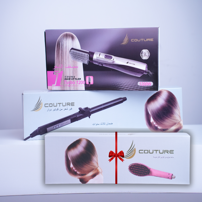 استشوار - فير من كوتير - مشط هديه