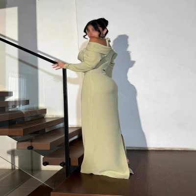 فستان سهرة مميز وناعم