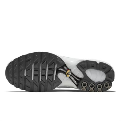 Nike Air Max Plus TN White Men Women Running Shoes Breathable Non Slip Durable Air Cushion Cushioning Fabric Triple