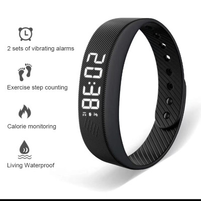 سوار ذكي LED رقمي مقاوم للماء ساعة ذكية Smartband...