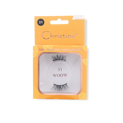 كرستين - رموش شعر طبيعي 31