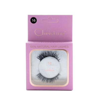 كرستين - رموش شعر طبيعي 16