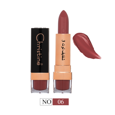 كرستين - احمر الشفاه مطفي توت 3 - 06