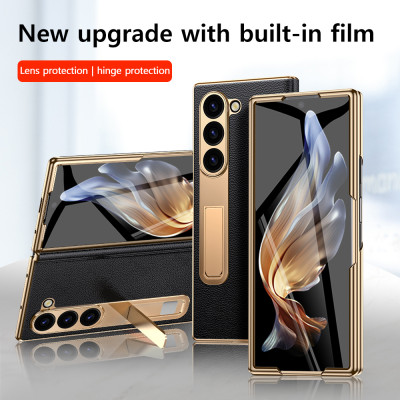 غلاف حماية جلدي فاخر مغناطيسي بمفصل كامل متوافق مع...