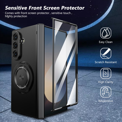 غلاف حماية مغناطيسي متوافق مع Samsung Galaxy Z Fol...