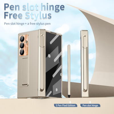 غلاف حماية فاخر متوافق مع Samsung Galaxy Z Fold7 –...