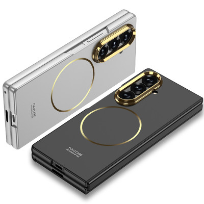 غلاف حماية مغناطيسي ذهبي رفيع للغاية متوافق مع Sam...