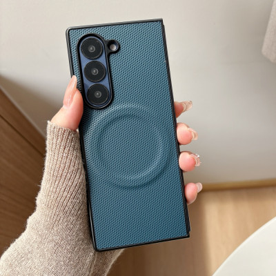 غلاف حماية مغناطيسي فاخر من ألياف الكربون متوافق م...