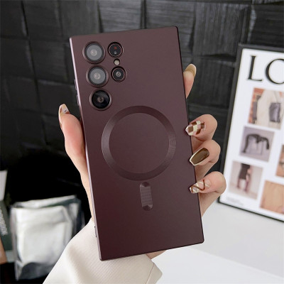 غلاف حماية فاخر مطفي مغناطيسي متوافق مع MagSafe له...