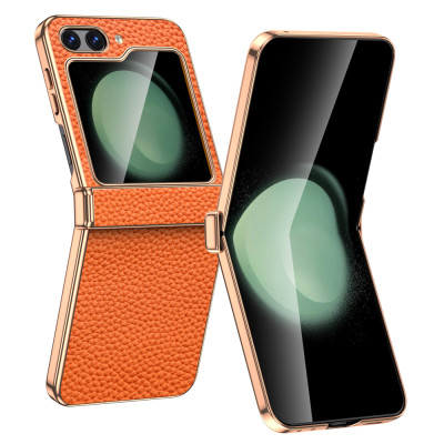 غلاف حماية جلدي LANGSIDI رفيع للغاية متوافق مع Sam...