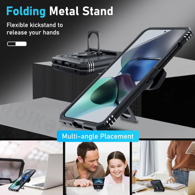 غلاف حماية عالي التحمل مقاوم للصدمات مع مسند مغناط...