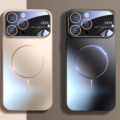 غلاف حماية فاخر مغناطيسي مع حماية كاميرا ودعم MagS...