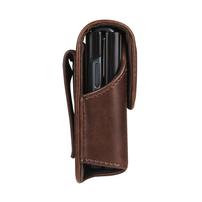 غلاف حماية حقيبة خصر جلد فاخر مع مشبك حزام لهواتف...