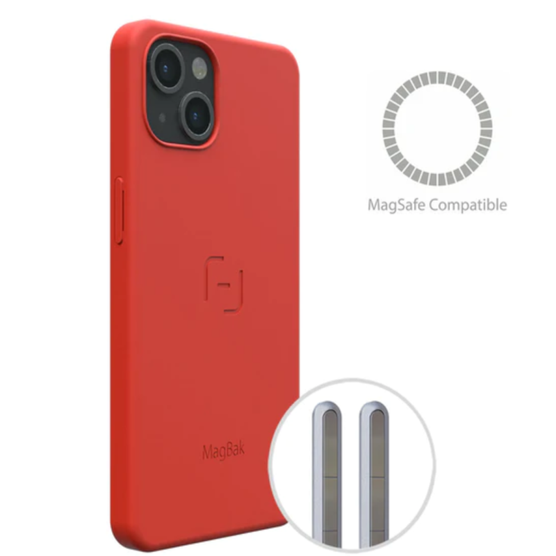 ماج باك كفر أيفون 13 أحمر