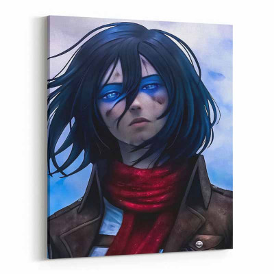 لوحة كانفاس على إطار خشبي بتصميم ميكاسا اكرمان أنم...