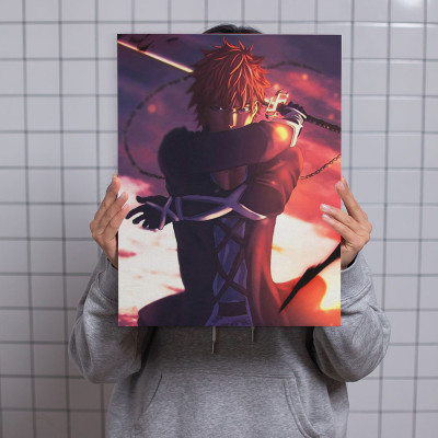 لوحة كانفاس على إطار خشبي بتصميم إيتشيجو أنمي بليت...