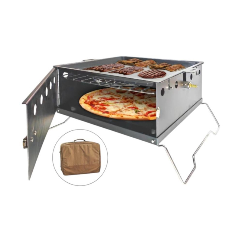 شواية وفرن غاز متعدد الاستخدام