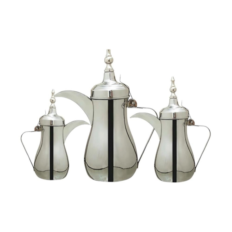 طقم دلة رسلان الفاخرة 3 قطع