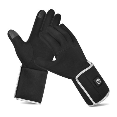 قفازات ركوب دراجات حرارية سميكة مقاومة للرياح بإصب...