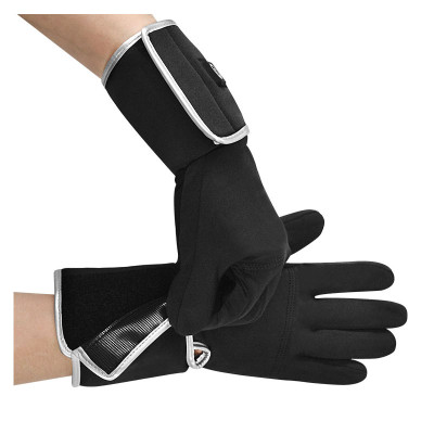 قفازات ركوب دراجات حرارية سميكة مقاومة للرياح بإصب...