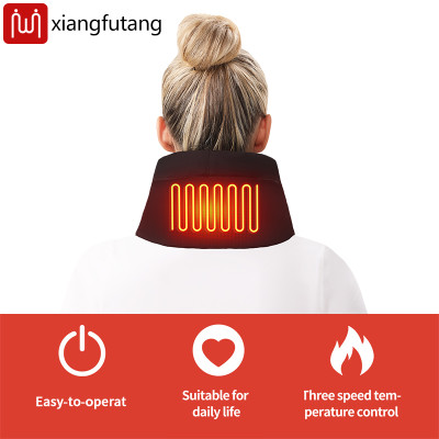 التدفئة الكهربائية الرقبة التفاف الطقس البارد 3 در...