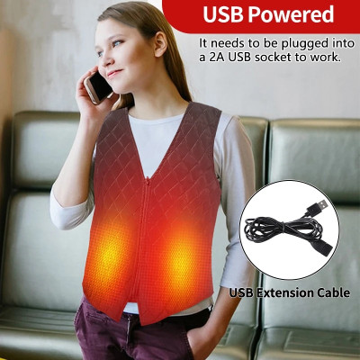 التدفئة سترة الرجال النساء سترة دافئة 3 مستويات در...