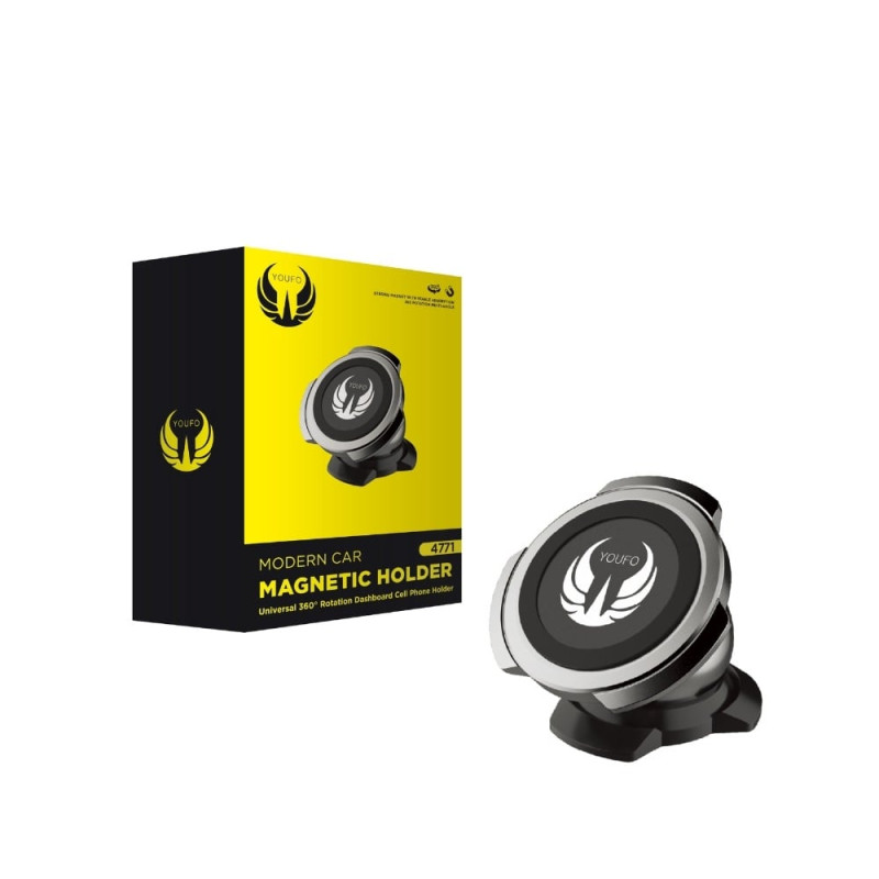 حامل جوال المغناطيسي ثبات مطلق ودوران 360 درجة من...