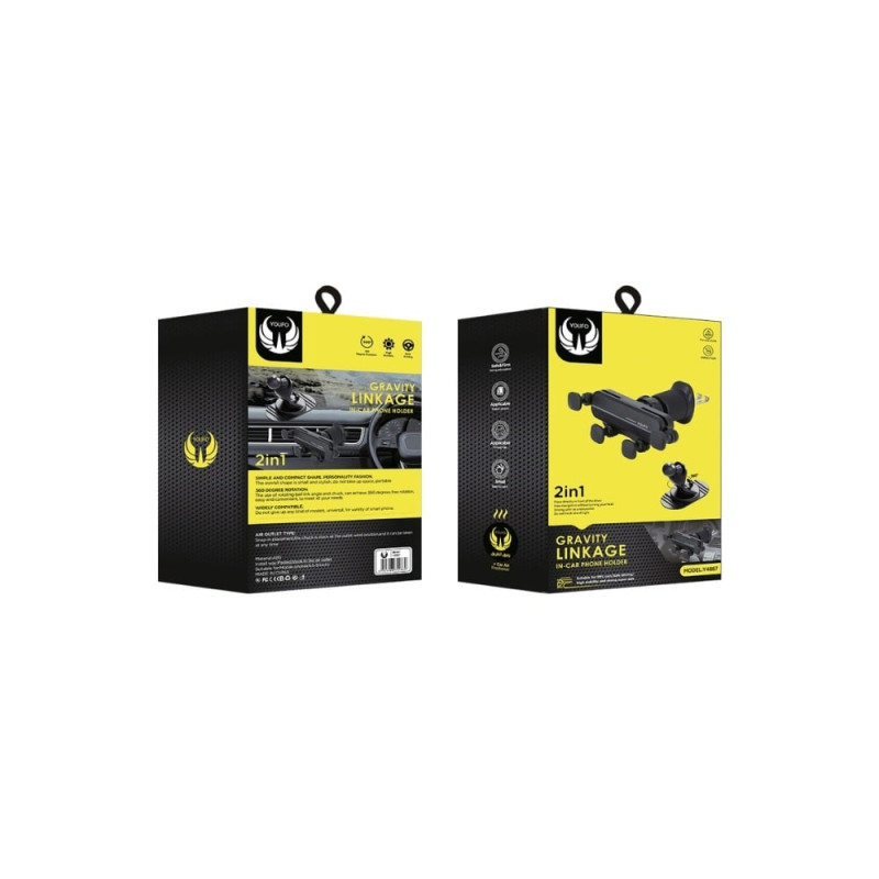 قاعدة تثبيت الجوال الذكية من يوفو دوران 360 درجة