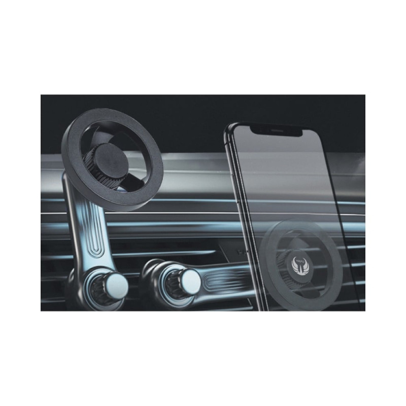 حامل يوفو المغناطيسي للسيارة ثبات قوي ودوران 360 د...