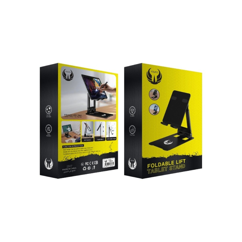 ستاند يوفو اللوحي المطور قابل للطي والتعديل بزاوية...