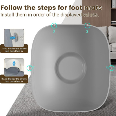 وسادة سيليكون لملحقات صندوق فضلات القطط الأوتوماتي...